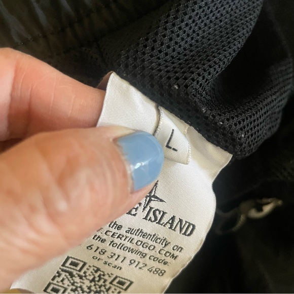 Stone Island Black Athletic Shorts size Large - Picture 7 of 11